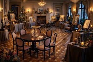 Crăciunul anilor ’30 la Eko Group Vila: istoria Crăciunului de altădată explicată prin obiecte de artă de colecție