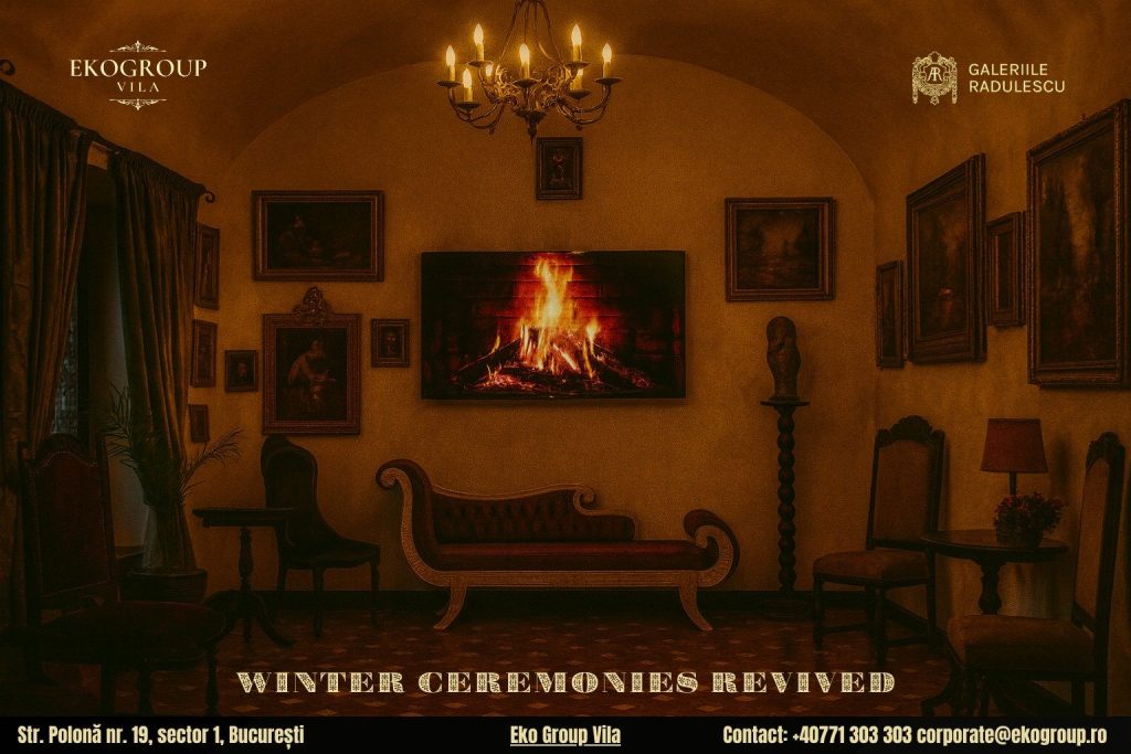 Obiceiuri de iarnă în Bucureștiul regal, revăzute prin expoziția Crăciunul anilor ’30 la Eko Group Vila
